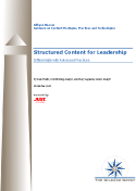 structured content for leadership cover