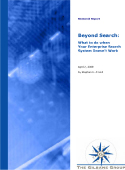 Beyond Search Report Cover