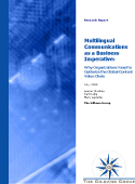 Multilingual Communications Report cover